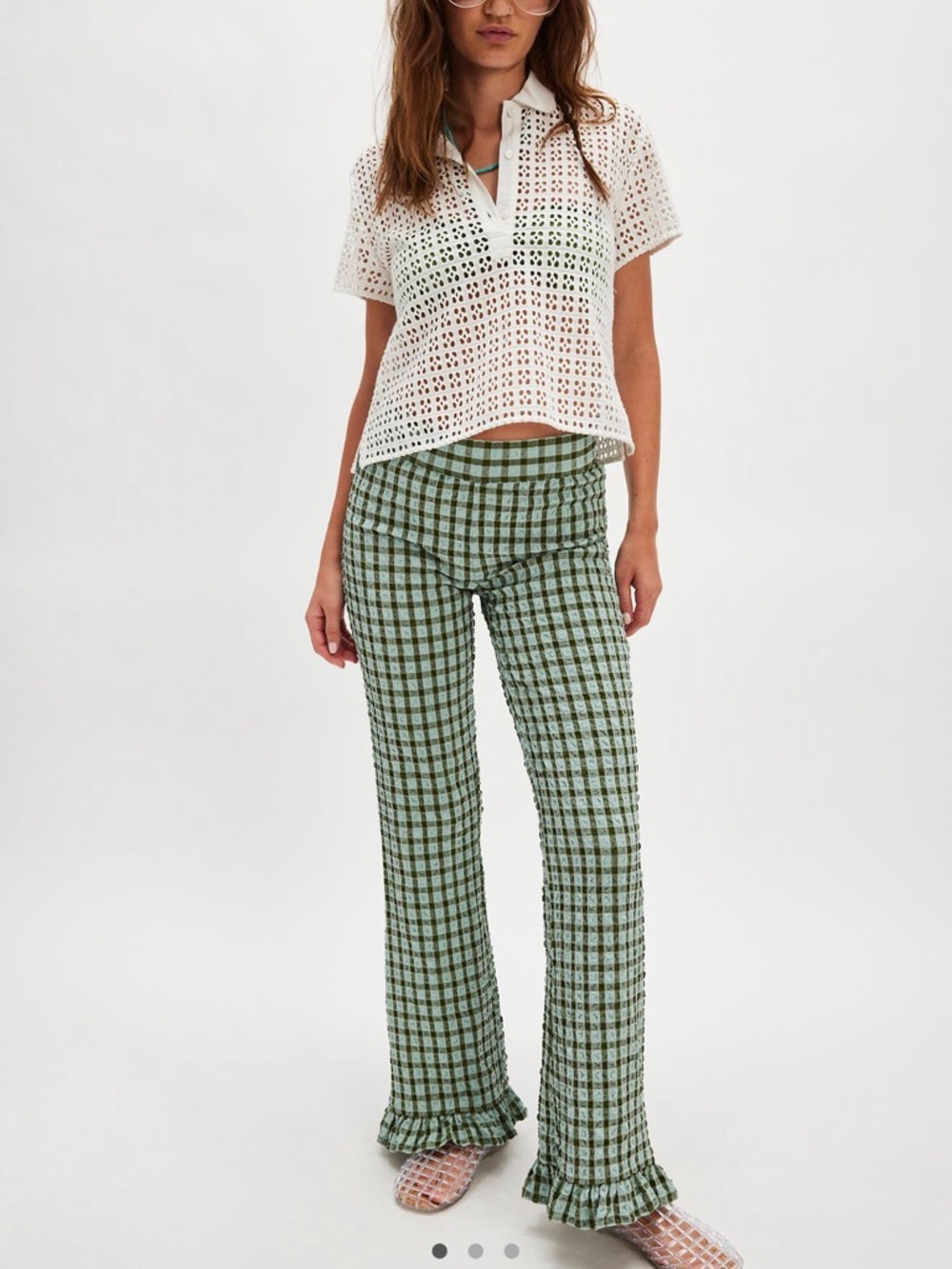 Free People Frida Ruffle Pant